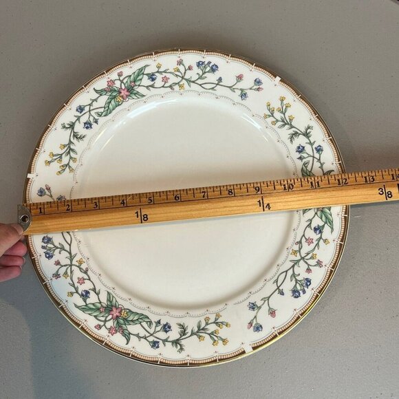 Faberware Wellesley Chop Plate 12" Katherine Babanovsky Fine China - Picture 4 of 7